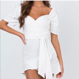 PRINCESS POLLY White Dress